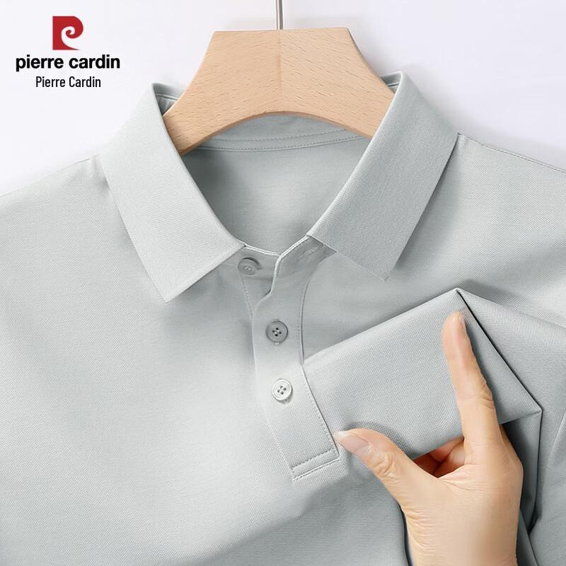 Pierre Cardin Men's Silk Blend Cool-Touch Polo Shirt