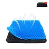 Car Home Dual Use Gel Seat Cushion Summer Breathable Honeycomb Design For Pressure Relief Back Tailbone Pain Wheelchair Cars