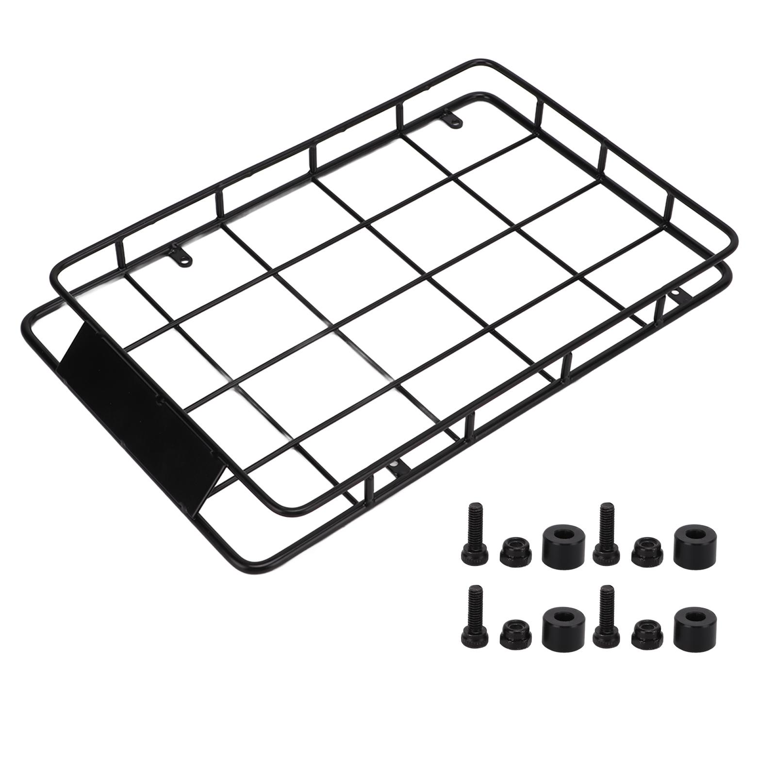 

Багажник на дах радіокерованої машини Великий металевий багажник для Axial SCX10 110 RC Crawler Модернізовані запчастини