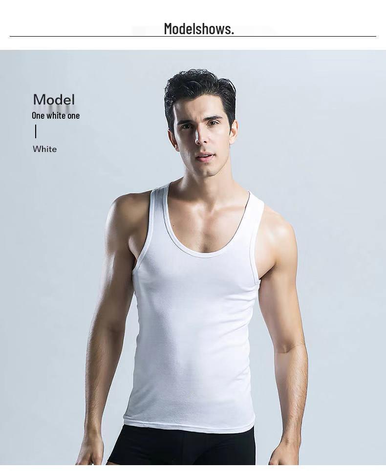 Premium Pure Cotton Men's Casual Tank Top