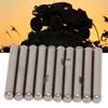 10Pcs RC Motor Shaft Stainless Steel Bright Smoothing Easy to Install Brushless Motor Shaft for RC Car Aircraft Boat