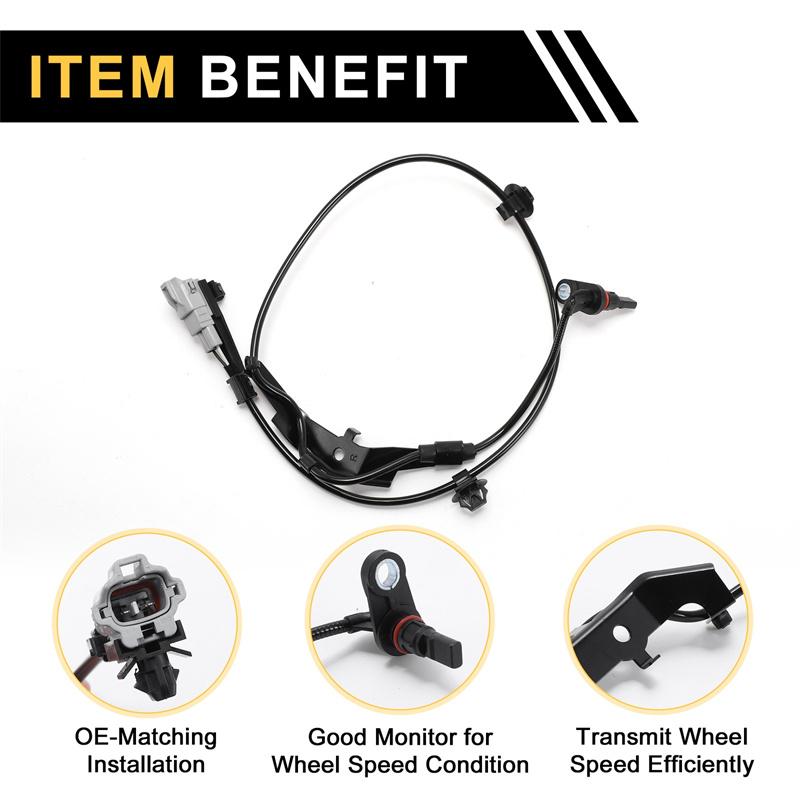 89545-0K240 Rear Right Abs Wheel Speed Sensor For Toyota Hilux Viii Pickup 2.7 2.8 2015-2022  895450K240