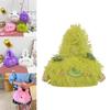 Cute Cartoon Monster Plush Shoulder Bag For Kindergarten Girls Furry Handbag