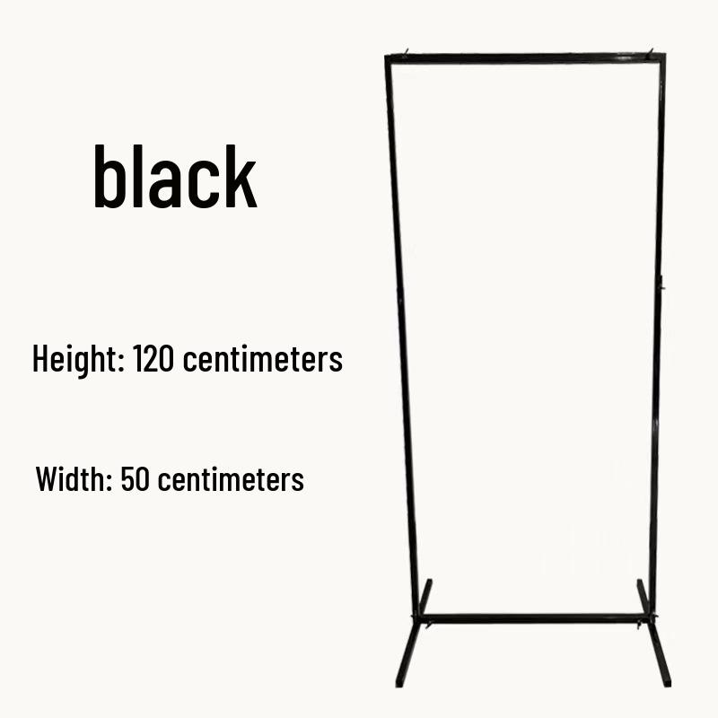 Прямоугольная кованая свадебная арка с телескопической опорой для оформления сцены