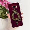 For Samsung S8 Clear Case SM-G950FD Luxury Crown A-Z Letters 2D Flat Pattern Funda For Samsung Galaxy S8 G950F Soft Phone Casing