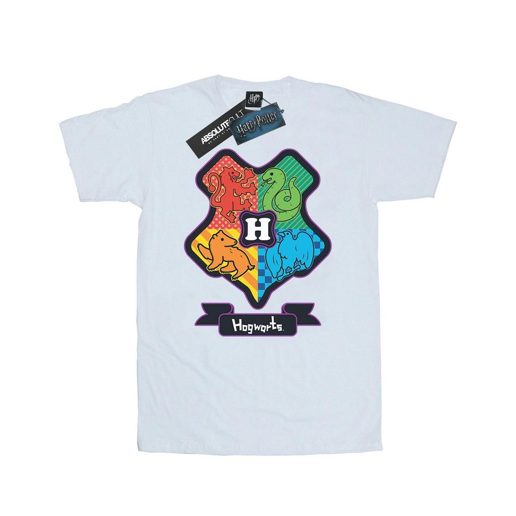 Harry Potter Mens Hogwarts Junior Crest T-Shirt