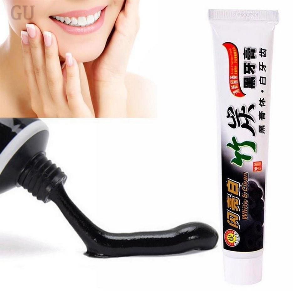 Buy Effective Activated Charcoal Teeth Whitening Natural Black Mint ...