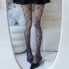 New Dark Soft Sister Lace Bow Flower Flower Vine Flower Base Net Socks Pantyhose
