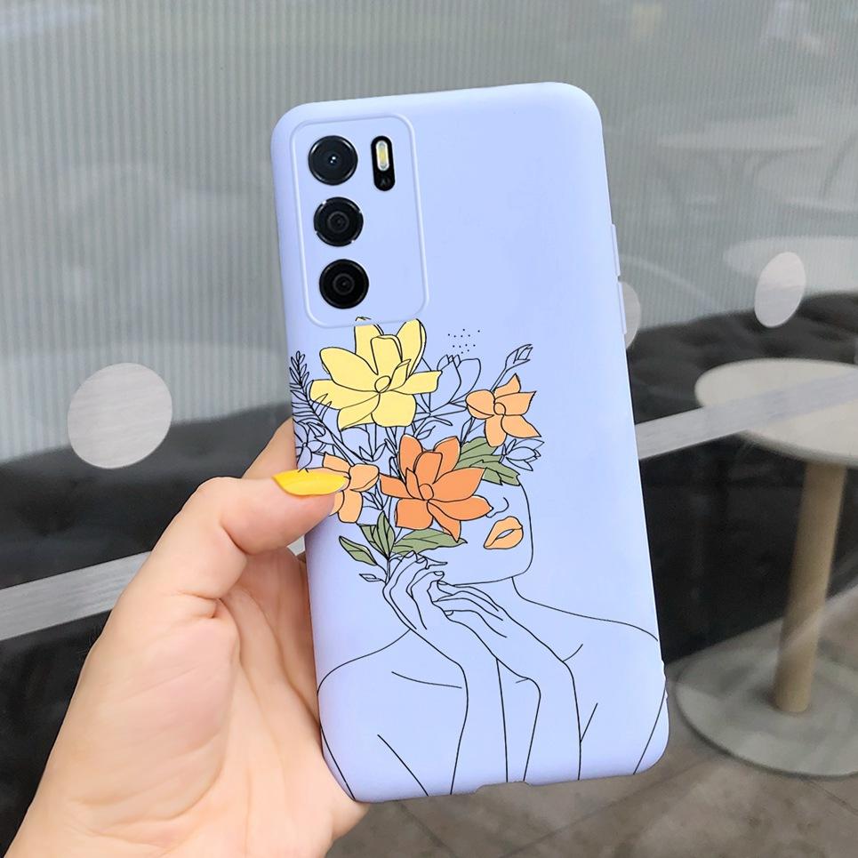 Silicone Case For Oppo A16 Case CPH2269 Hot Popular Sell Phone Cover For Oppo A16s CPH2271 OppoA16 A 16s 4G Soft Silicone Funda