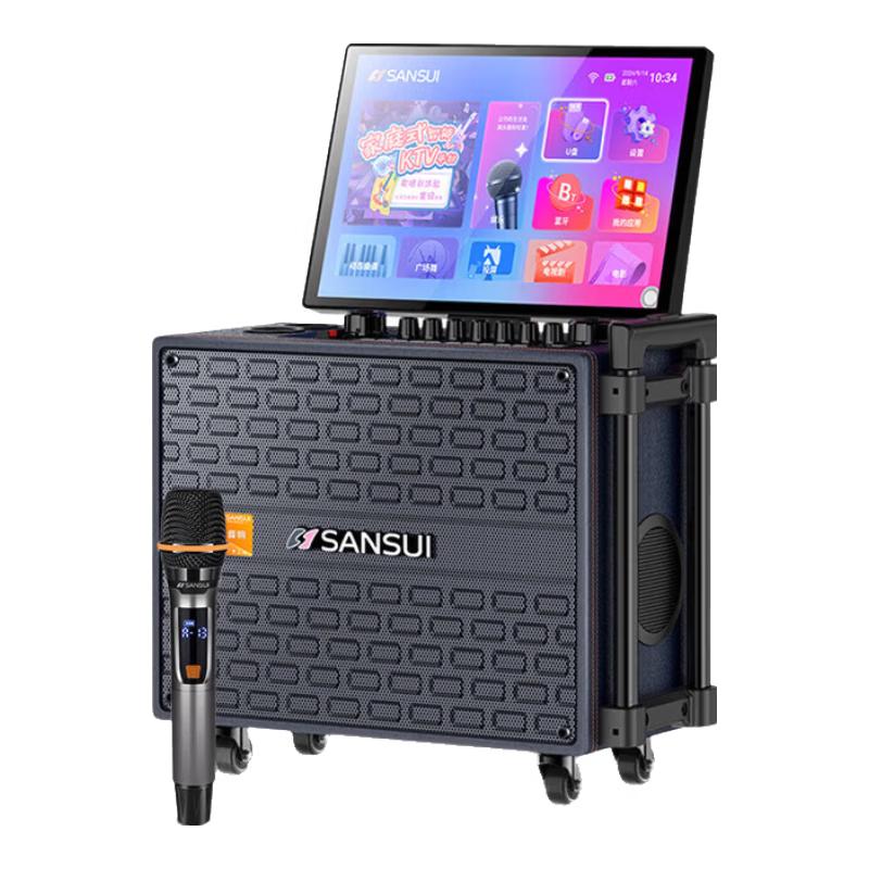 

SANSUI Q065 Portable Home KTV & Outdoor Karaoke Speaker CN plug (adapter included)