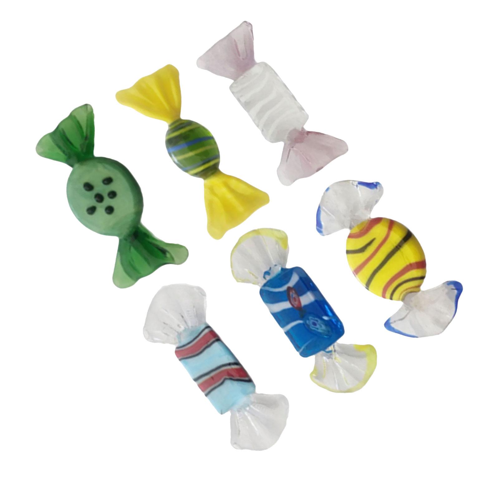 

Стеклянные конфетные скульптуры, раскрашенные для домашней вечеринки, свадьбы, Рождества, для украшения дома B