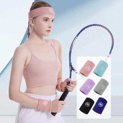 1 Set Sport-Schweißbänder, schweißabsorbierend, schnelltrocknend, hochelastisches Nylongewebe, Handgelenkschützer