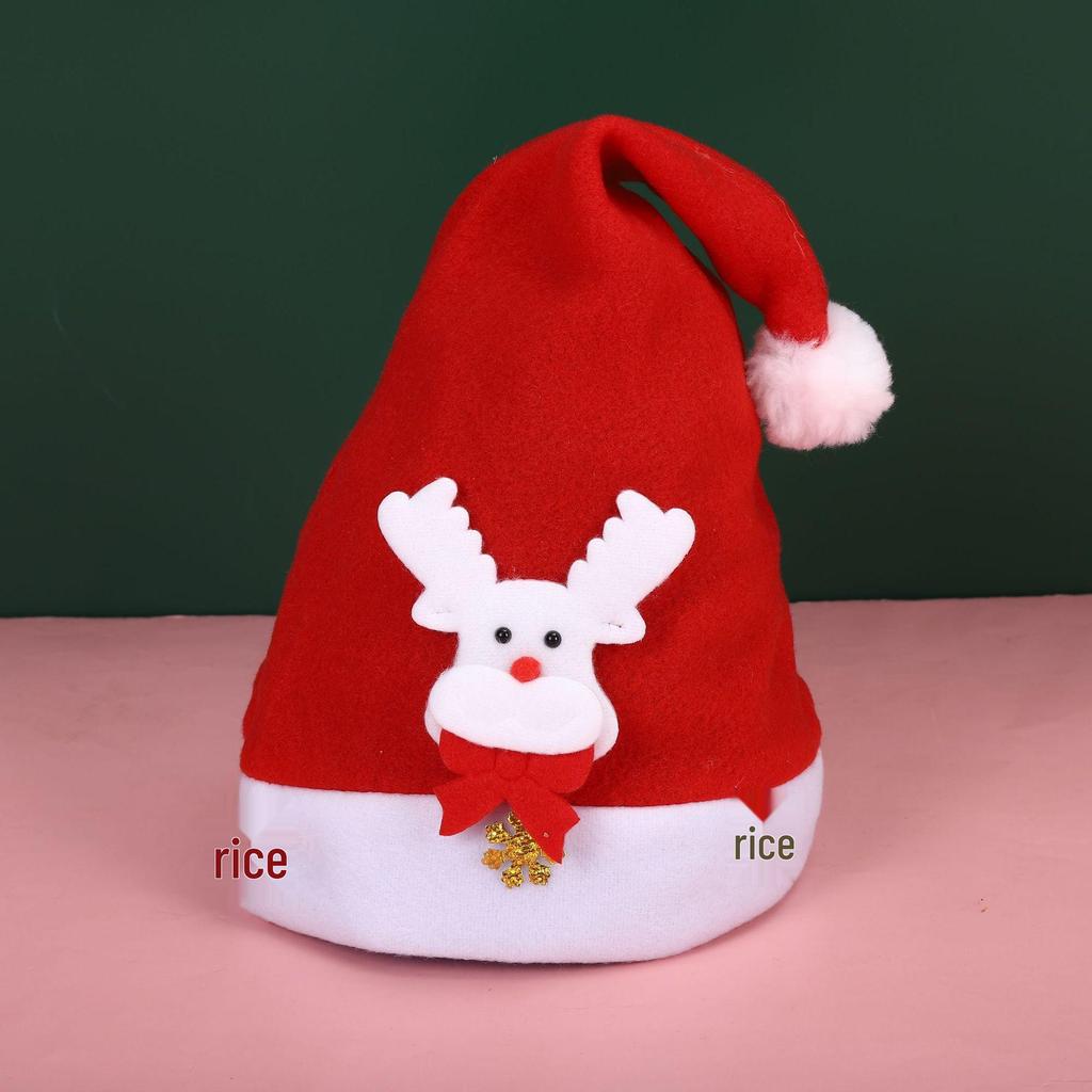 Plus Size Santa Claus Christmas Hat & Chair Cover for Adults and Kids
