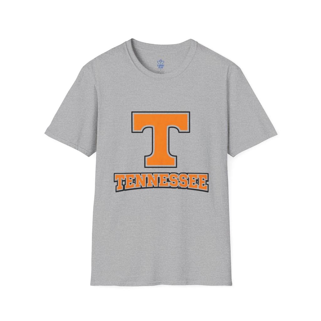 Tennessee Volunteers Football Flag T shirt | Team Logo Tee 2 Big Prints