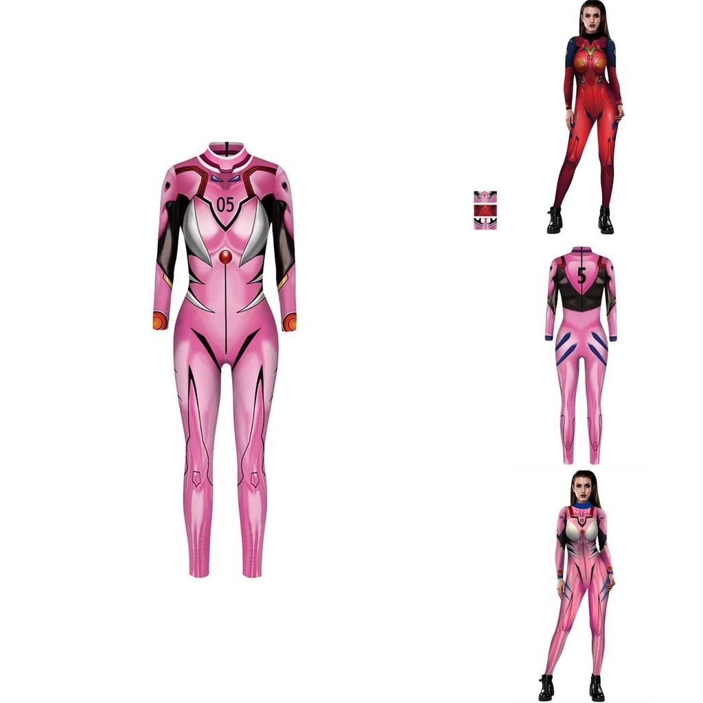 Elegant Eva Neon Genesis Evangelion Cosplay Bodysuit With Exquisite Workmanship And Perfect Stitches