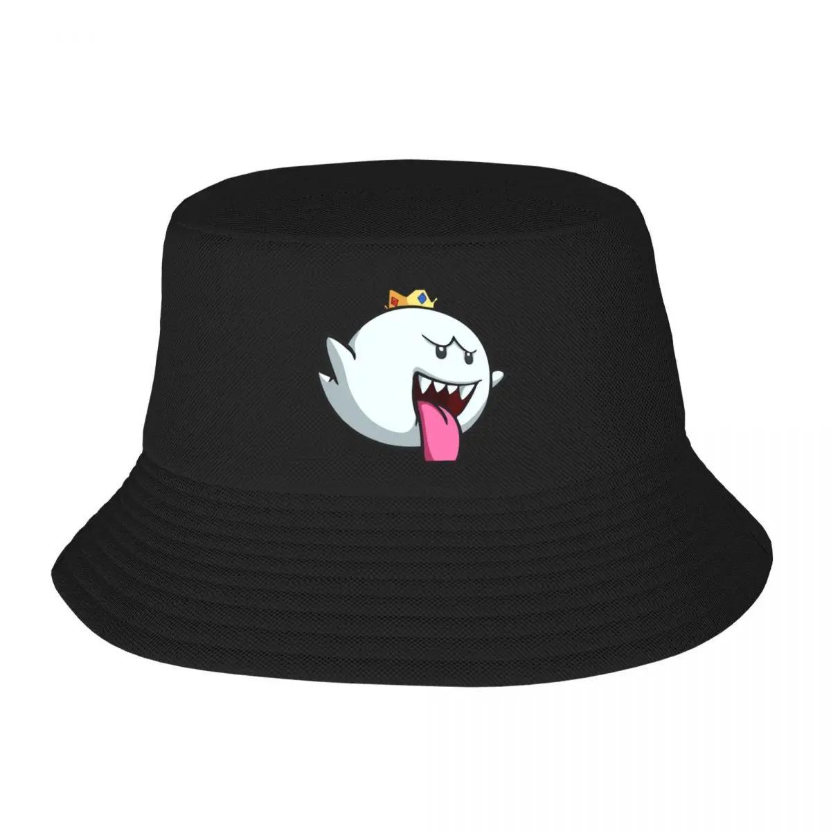 New King Boo Bucket Hat Cosplay Hard Hat Tea Hat Unisexs Tennis Womens