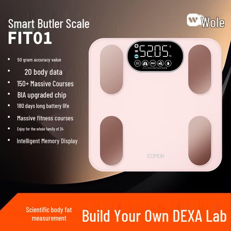 Wolai Rechargeable Smart Body Fat Scale (CN version)