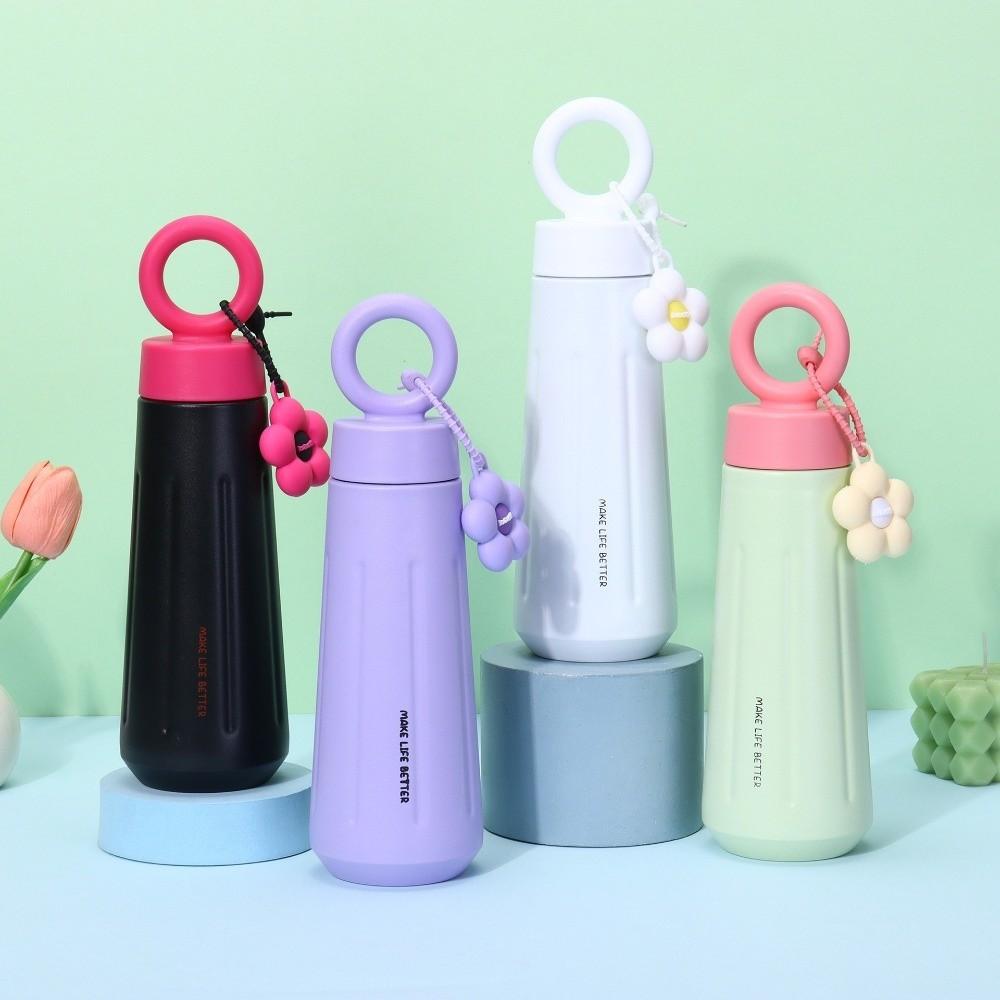 Vacuum Insulation Stainless Steel Insulated Cup 450ML Capacity Sports Water Cup  Hot & Cold Drinks