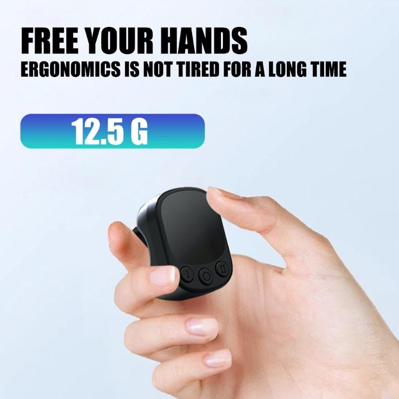 Wireless Finger Rings Remote Controls with Touchpads For HandsFree Scrolling On Phones And Pad