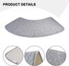 Curved Bath Mat Corner Bath Mat Non-slip Bath Mat Absorbent Washable Suitable For Shower Room And Laundry Room