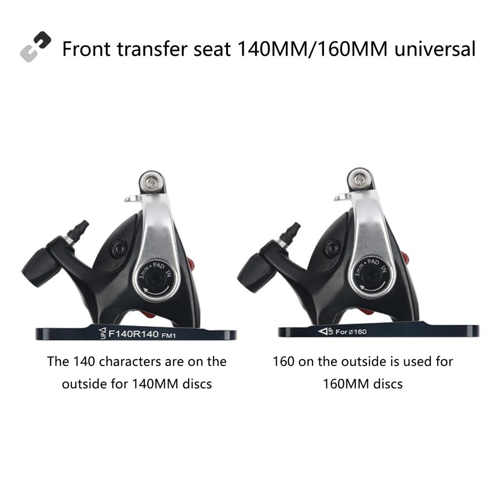Bicycles Flat Mount Disc Brake Adapter Set Aluminum Alloys Brake Brackets for Road Bike Accessories