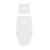 Newborn Cotton Baby Swaddle Sleeping Bag Soft Breathable Anti-Kick Cartoon Pattern Nordic Style for Spring/Summer/Autumn