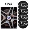 4pcs Car Wheel Stickers 56mm Auto Center Hub Cap Decal For Subaru STI Forester Impreza Legacy Outback XV BRZ WRX Tribeca Y12