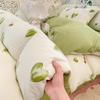 Class A maternal and infant grade super soft washed cotton bed sheet 4pcs set bed hat quilt cover student dormitory single