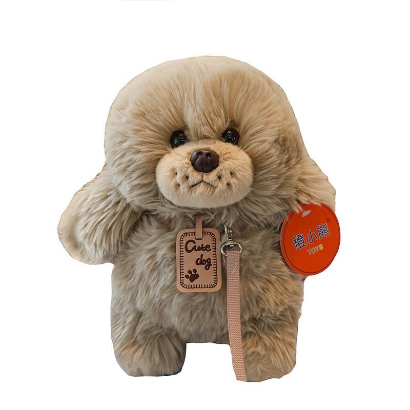 Dog Poodle Adorable Plush Toy Stuffed Doll Kids Birthday Gift Home Decoration