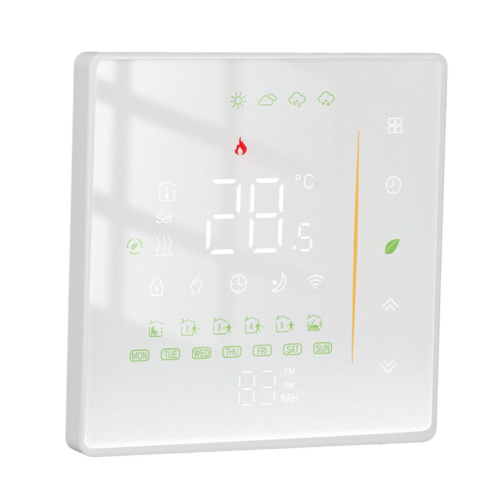 Smart Home Thermostat 5A Energy Efficient Water Boiler Heating WiFi Digital Thermostat 95-240V AC