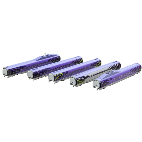 

Rokuhan Z Gauge T013-5 Shinkansen Evangelion Project 500TYPE EVA 5-Car Add-On Set