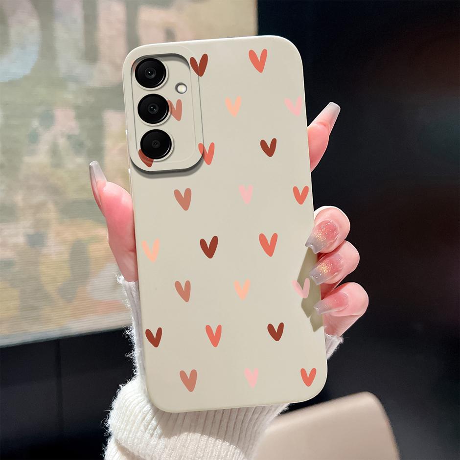 For Samsung Galaxy A25 A26 A36 A56 5G Case Cute Flowers Silicone Soft Protective Cover For SamsungA25 A26 A36 A56 Fundas Coque