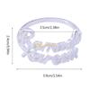 6pcs Napkin Rings for Party Ramadans Kareem Napkin Buckle Dining Accessories D57B