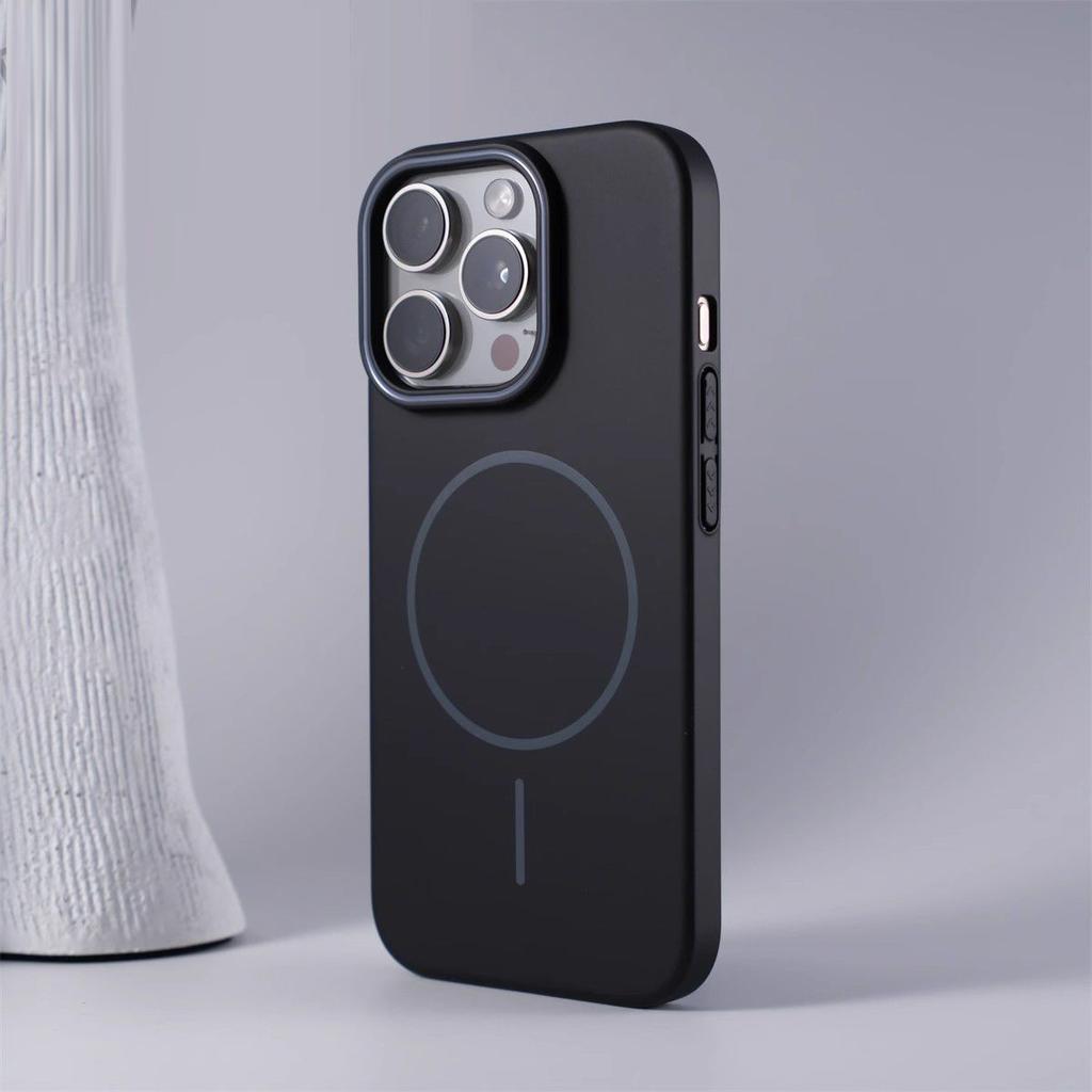 Silikonový kryt na telefon pro Apple iPhone 16 Pro Max - Hladký na dotek MagSafe Nárazuvzdorný Kreativní Plné krytí pro iPhone 16/15/14/13/12/11/Pro/Plus/Pro Max