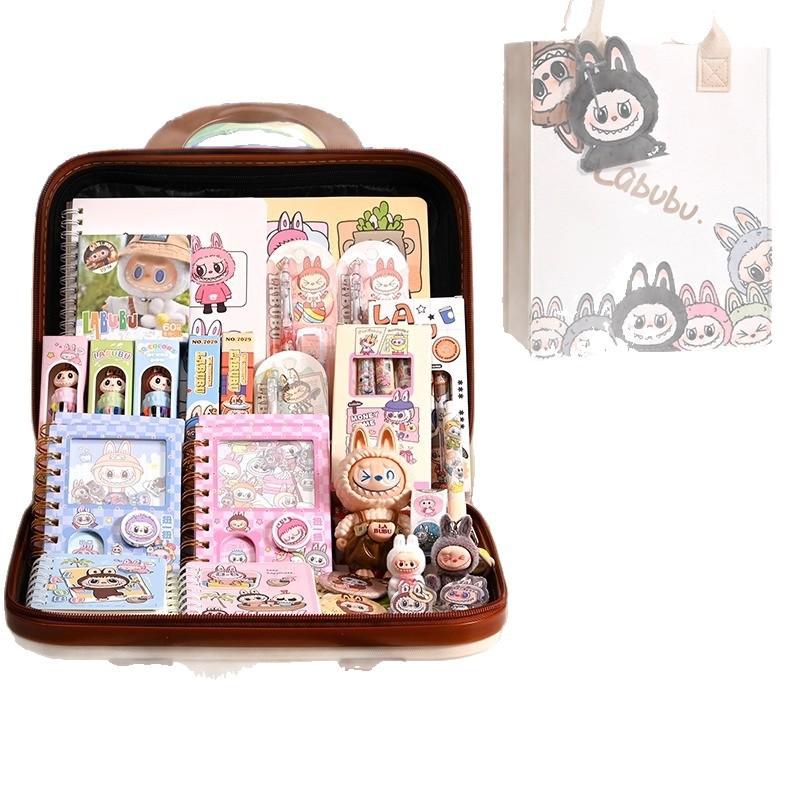 Pencil Case Stationery Set Gift Box Cartoon Peripheral Lower School Supplies Children's School Gift Pack