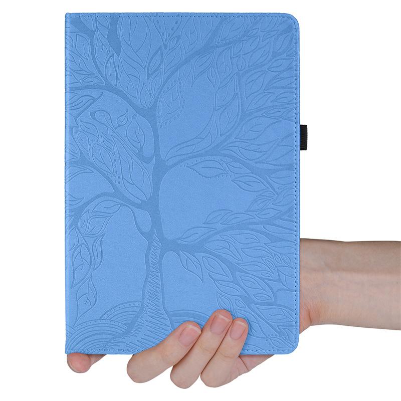 For Funda Lenovo P11 2Gen Gen 2 2023 Case 3D Tree Embossed 360 Degree Rotating Flip Stand for Lenovo Xiaoxin Pad Plus 2023 Case