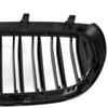 BMW 7 G11 G12 2015- Grille Between Headlights (Kidneys) Left + Right Set, Black Glossy Double Bar