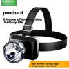 DP LED-7229 Rechargeable Headlamp, High-Intensity Long-Range Head-Mounted Lithium Battery Flashlight, Outdoor Night Fishing Mining Lamp Fishing Light