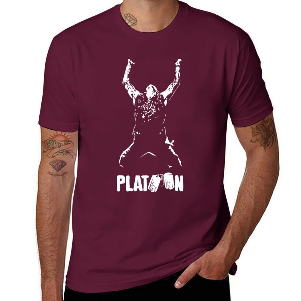Platoon Tshirt Oversized Graphic Tee Plus Sizes T Shirts For Unisex Pack