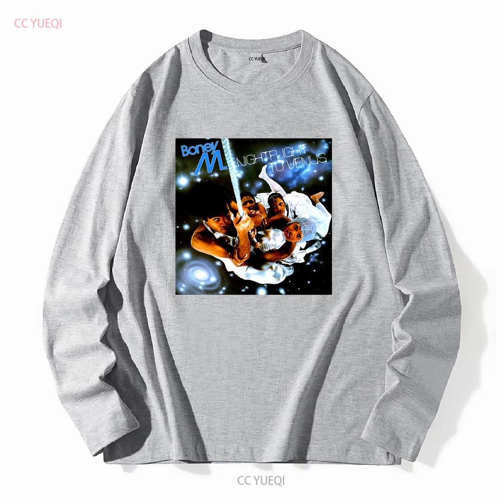 Boney M Nightflight To Venus Für Fans Schwarz Alle Größen T-Shirt Qq1263 Vintage Gewaschen Stilvoll Dehnbar Weich Unisex Bequem