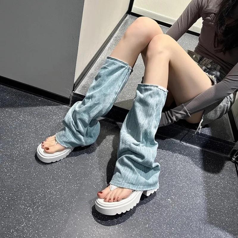 Fashion 2025 Summer Side Zipper Women's Boots Fashion Cowboy Sandal Boots Open-Toe Thick Platform Casual Best Seller Sandal Bootszapatos