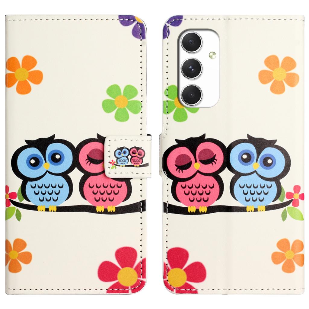 For Samsung Galaxy A16 5G/A16 4G Case Pattern Print PU Leather Wallet Phone Cover