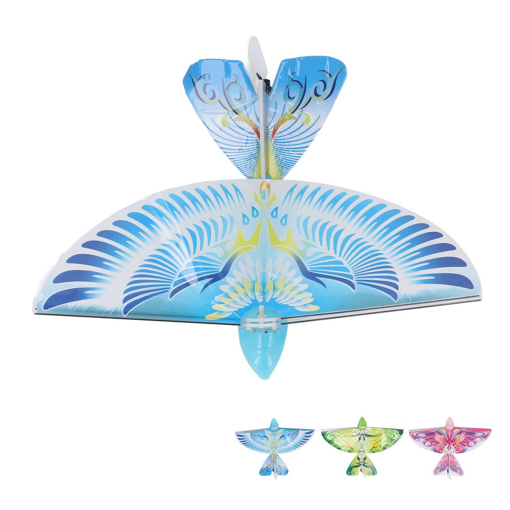 Pasăre RC Zburătoare Jucărie 2.4GHz Încărcare USB LED Aripi Bionice Bătăi Pasăre pentru Interior Exterior