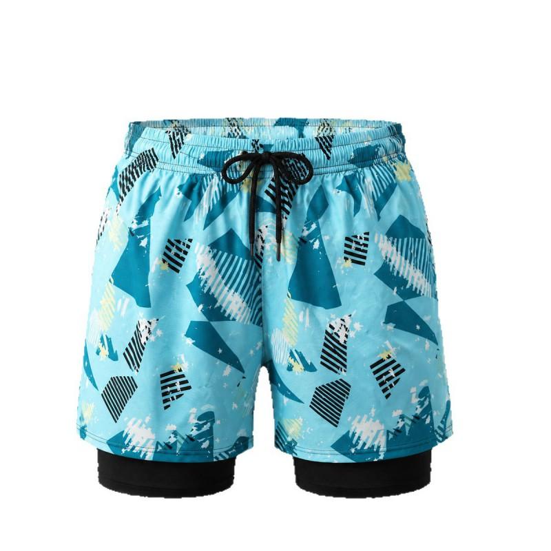 Mens Quick-Dry Breathable Board Shorts Swim Trunks Swimming Surfing Beach Fitness