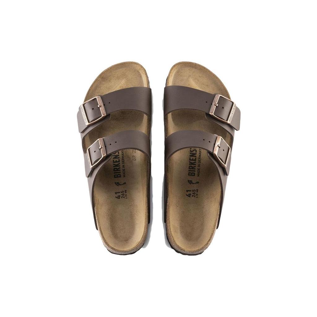 Birkenstock Arizona Trendy Soft Comfortable Breathable Slide Sandals Unisex Sandals Dark-Brown 0051703
