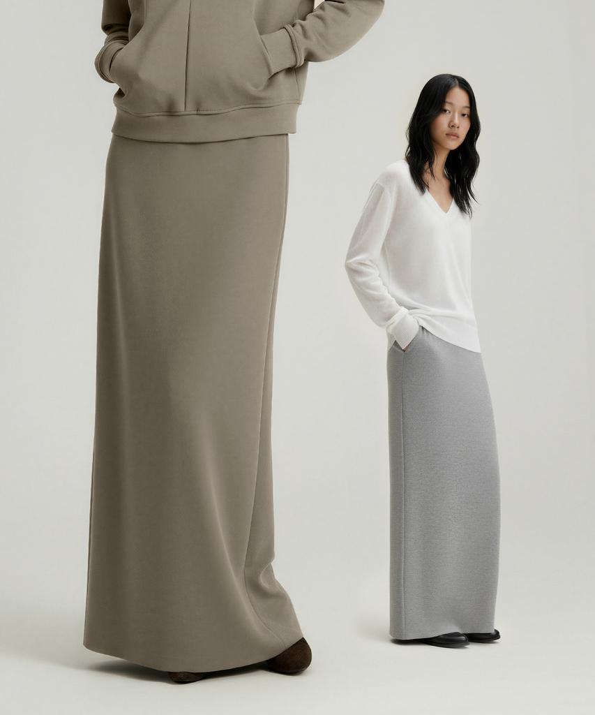Beoteunseoul [Womens] Urban Lyocell Long Skirt (3 Colors)