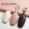 Chery iCAR Key Case for 03/3T/v23 Models, Rice White Shell Buckle Bag, Fashionable Cross-Border Design