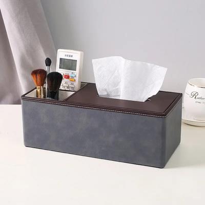 Nordic Luxury Tissue Box Household Hotel Restaurant Minimalist Living Room Coffee Table Office Napkin Makeup Sundry Box Storage