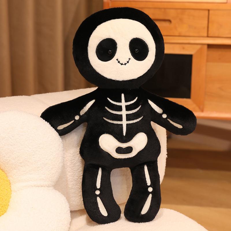 Halloween Pluche Speelgoed Gevuld Skelet Mummie Pluche Zak Hanger Grappige Prank Pop Knuffelkussen Feest Huisdecoratie Cadeaus 20cm Pendant