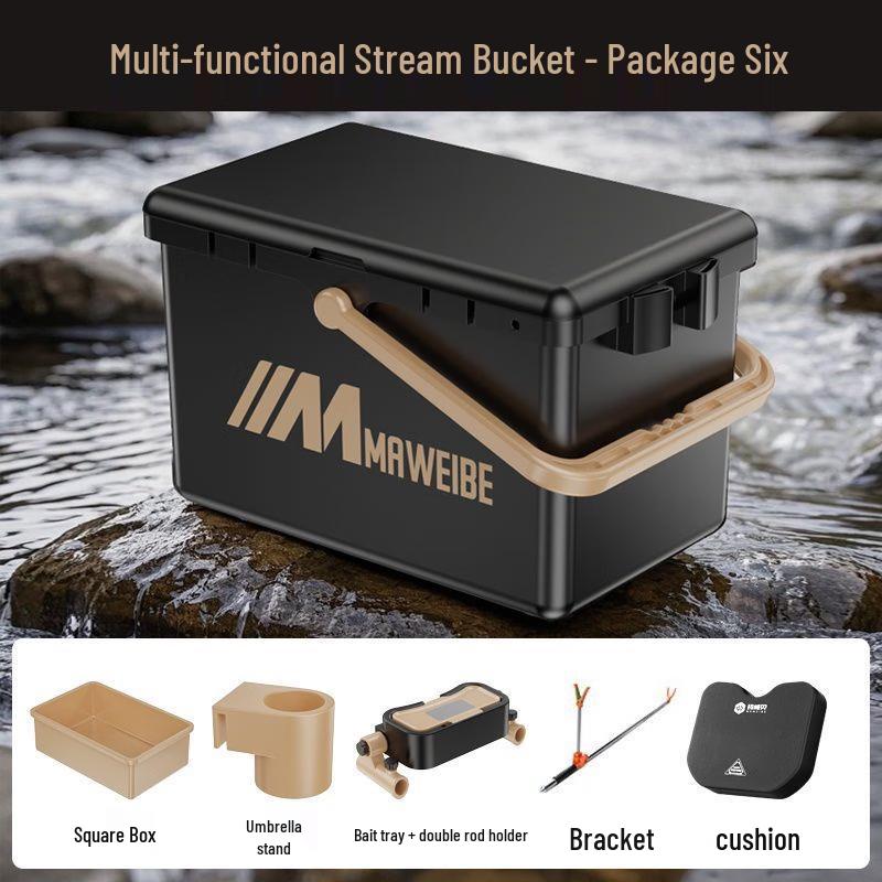 

Многофункциональный ящик для рыбалки Maweibei (сидячий)